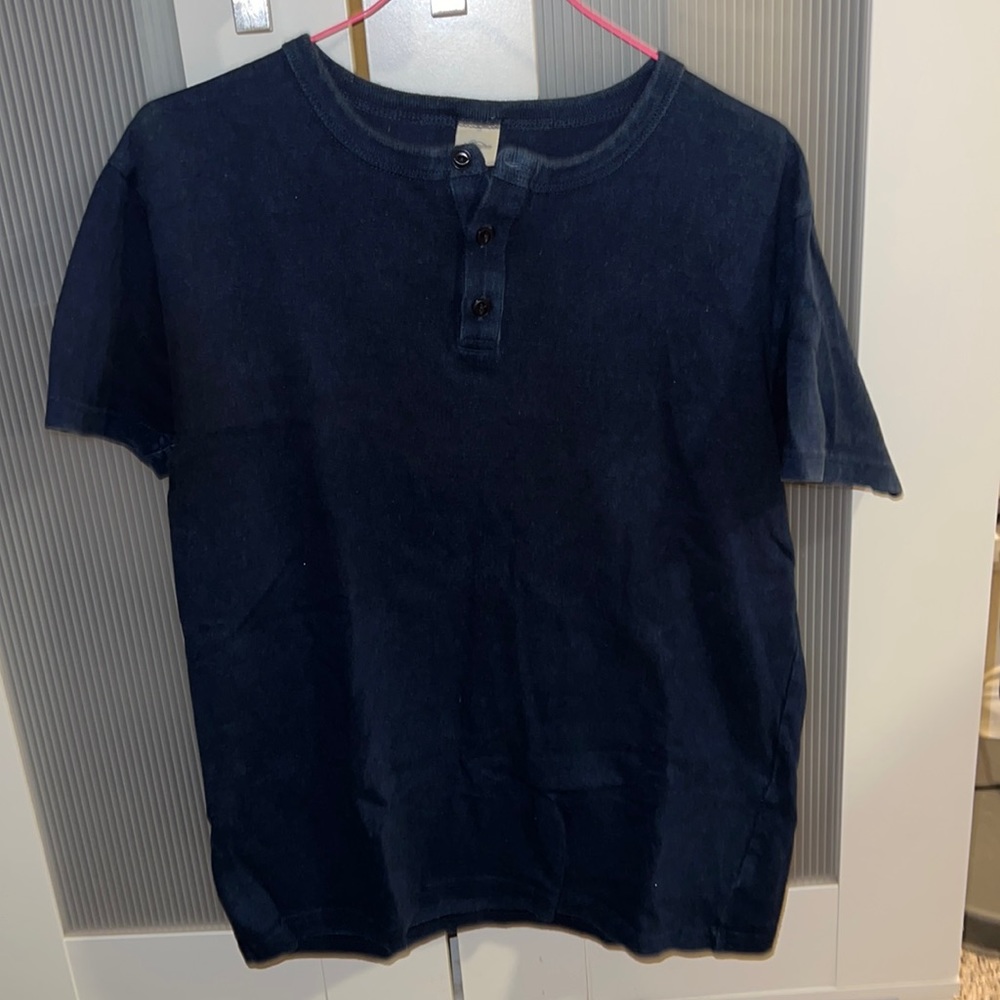 Navy blue 3Sixteen Henley